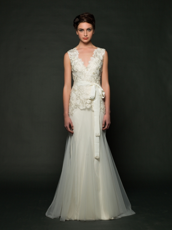 Sarah Janks - Fall 2014 Bridal Collection - Delilah Wedding Dress</p>

<p